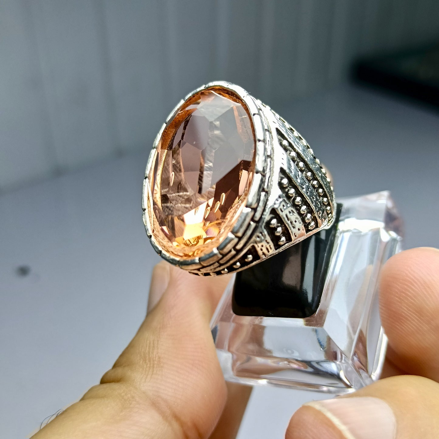 Beautiful Stunning Multi-Color Zircon Ring – Sparkle in Every Shade