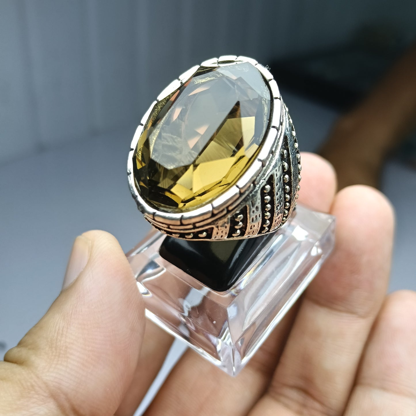 Mystic Foggy Zircon Ring – Free Home Delivery