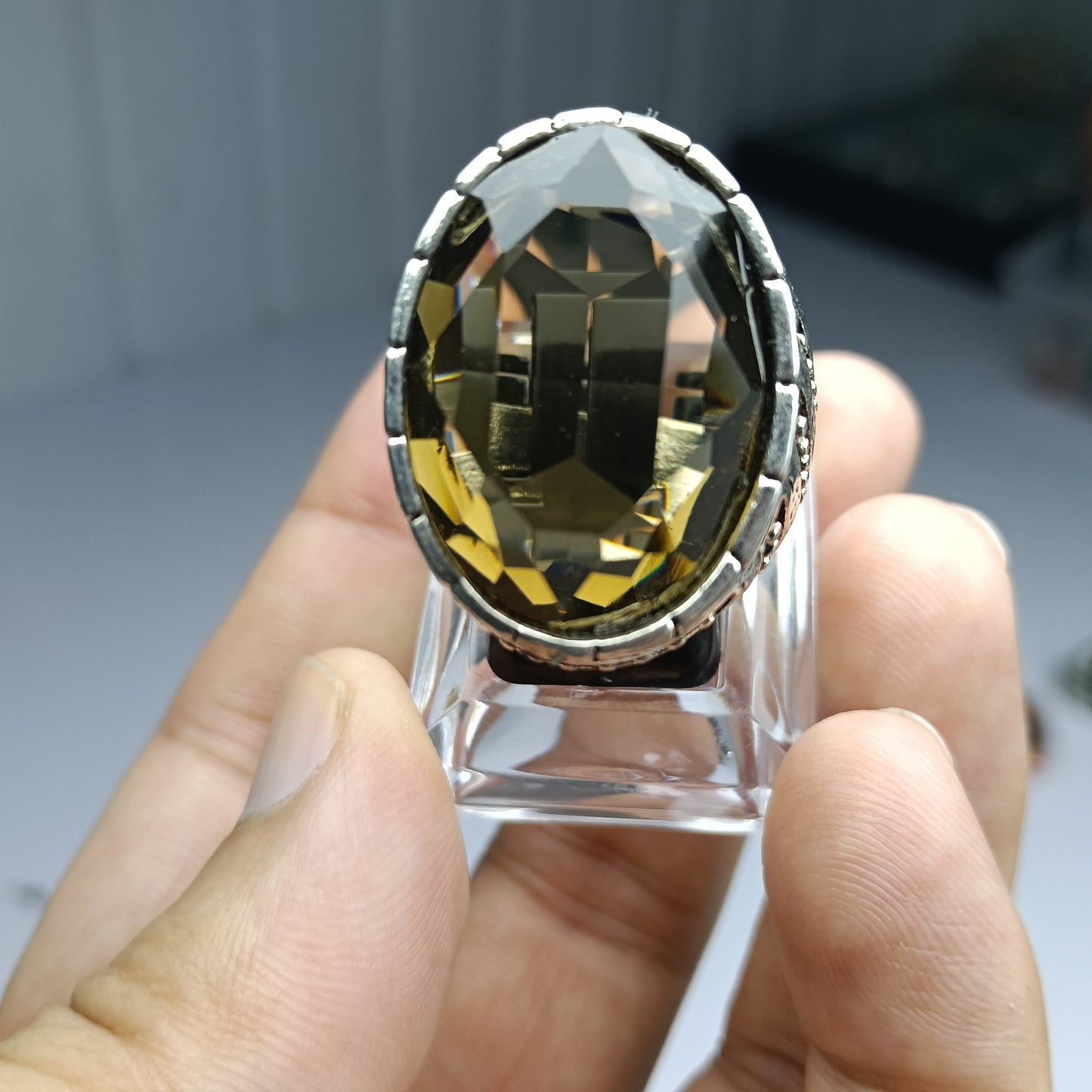 Mystic Foggy Zircon Ring – Free Home Delivery