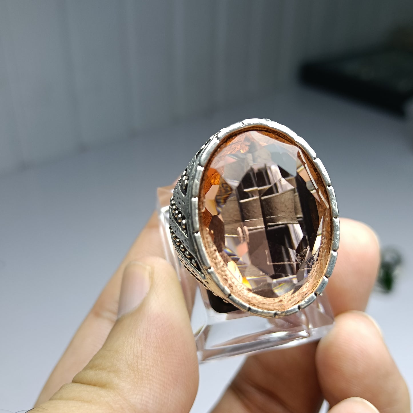 Beautiful Stunning Multi-Color Zircon Ring – Sparkle in Every Shade