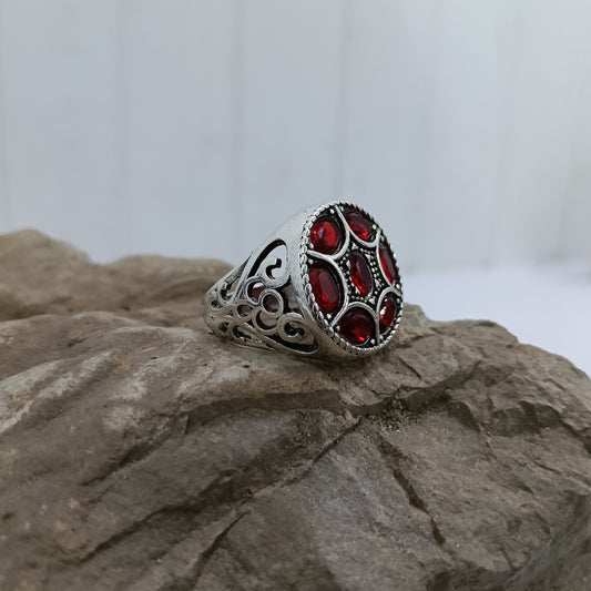 Natural Ruby(yaqoot)Stone Ring – A Symbol of Love and Strength