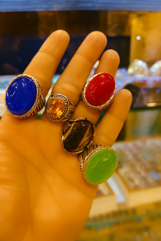 ✨ Deal of 5 Stone Rings – 70% OFF ✨